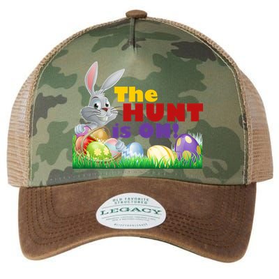 The Hunt is On! Easter Rabbit Egg Hunt Legacy Tie Dye Trucker Hat