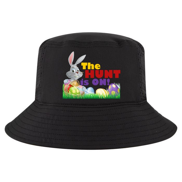 The Hunt is On! Easter Rabbit Egg Hunt Cool Comfort Performance Bucket Hat