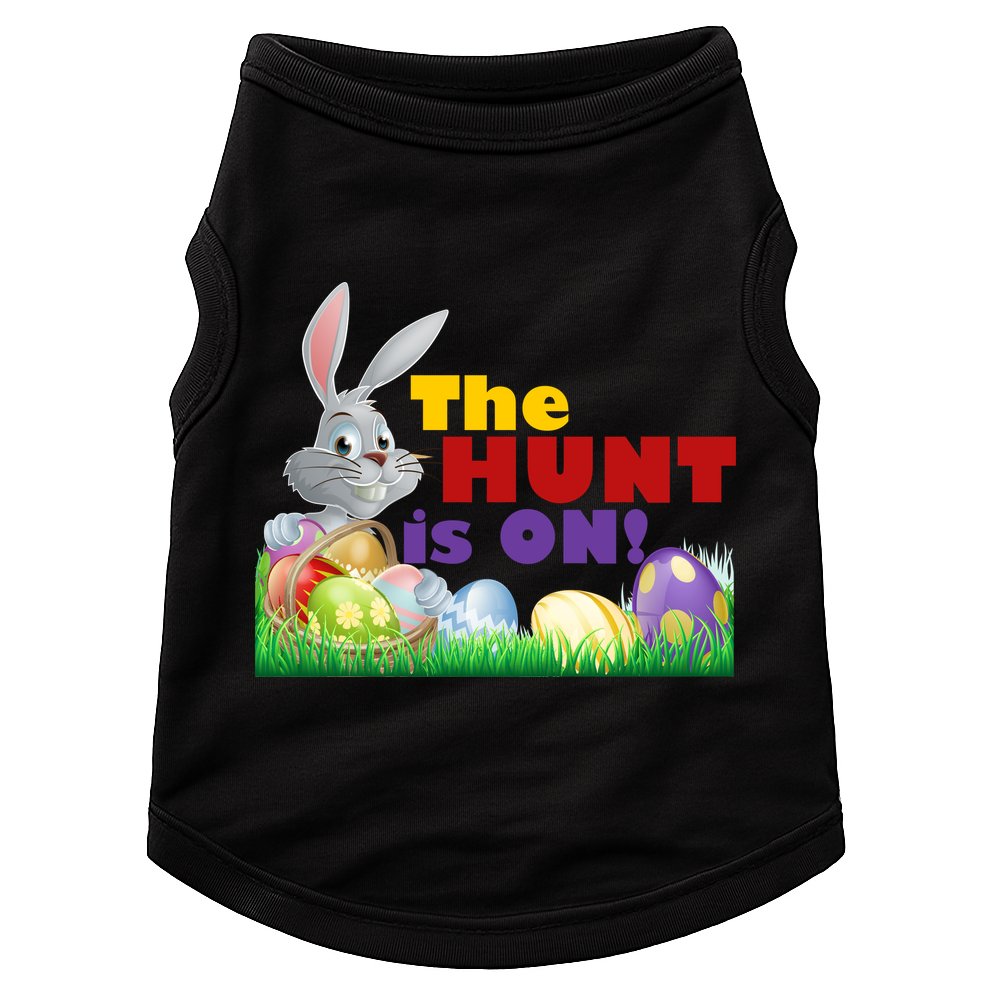 The Hunt is On! Easter Rabbit Egg Hunt Doggie Tank