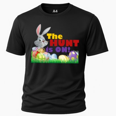 The Hunt is On! Easter Rabbit Egg Hunt Performance Shirt