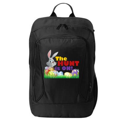 The Hunt is On! Easter Rabbit Egg Hunt City Backpack
