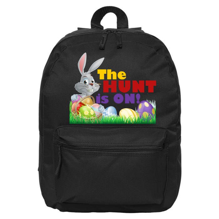 The Hunt is On! Easter Rabbit Egg Hunt 16 in Basic Backpack