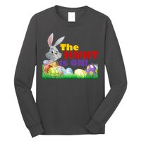 The Hunt is On! Easter Rabbit Egg Hunt Long Sleeve Shirt