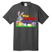 The Hunt is On! Easter Rabbit Egg Hunt Tall T-Shirt