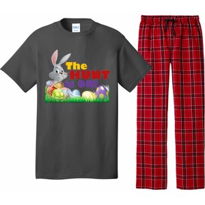 The Hunt is On! Easter Rabbit Egg Hunt Pajama Set