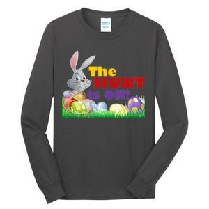 The Hunt is On! Easter Rabbit Egg Hunt Tall Long Sleeve T-Shirt