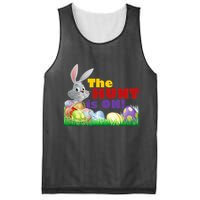 The Hunt is On! Easter Rabbit Egg Hunt Mesh Reversible Basketball Jersey Tank