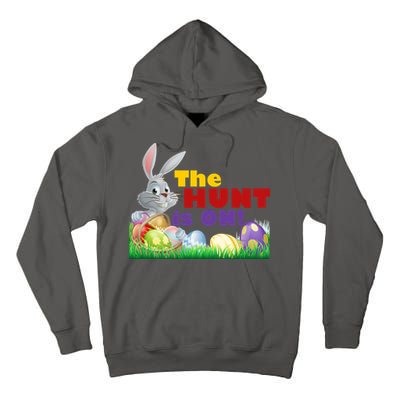 The Hunt is On! Easter Rabbit Egg Hunt Tall Hoodie