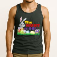 The Hunt is On! Easter Rabbit Egg Hunt Tank Top