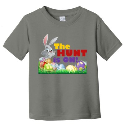 The Hunt is On! Easter Rabbit Egg Hunt Toddler T-Shirt