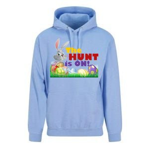 The Hunt is On! Easter Rabbit Egg Hunt Unisex Surf Hoodie