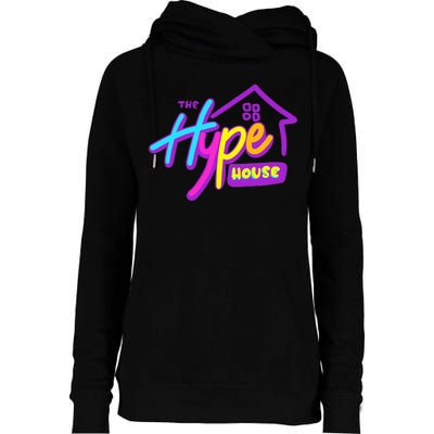 The Hype House Womens Funnel Neck Pullover Hood