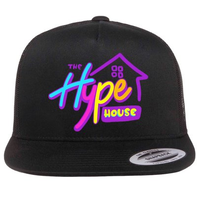 The Hype House Flat Bill Trucker Hat