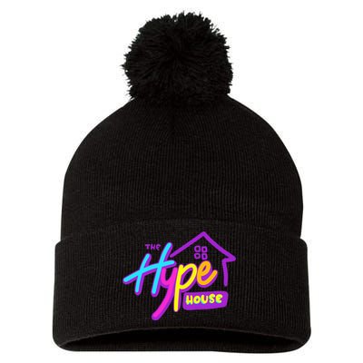 The Hype House Pom Pom 12in Knit Beanie