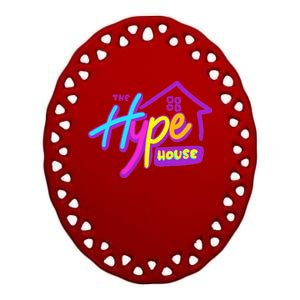 The Hype House Ceramic Oval Ornament