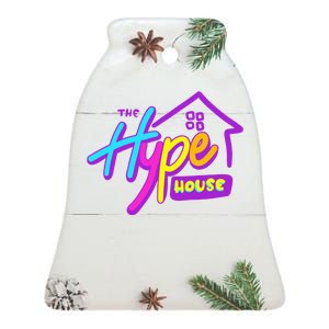 The Hype House Ceramic Bell Ornament