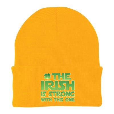 The Irish Is Strong With This One Knit Cap Winter Beanie