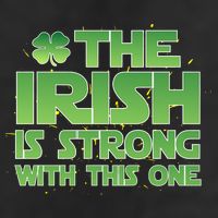 The Irish Is Strong With This One Adult Drive Performance Visor