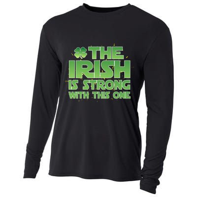 The Irish Is Strong With This One Cooling Performance Long Sleeve Crew