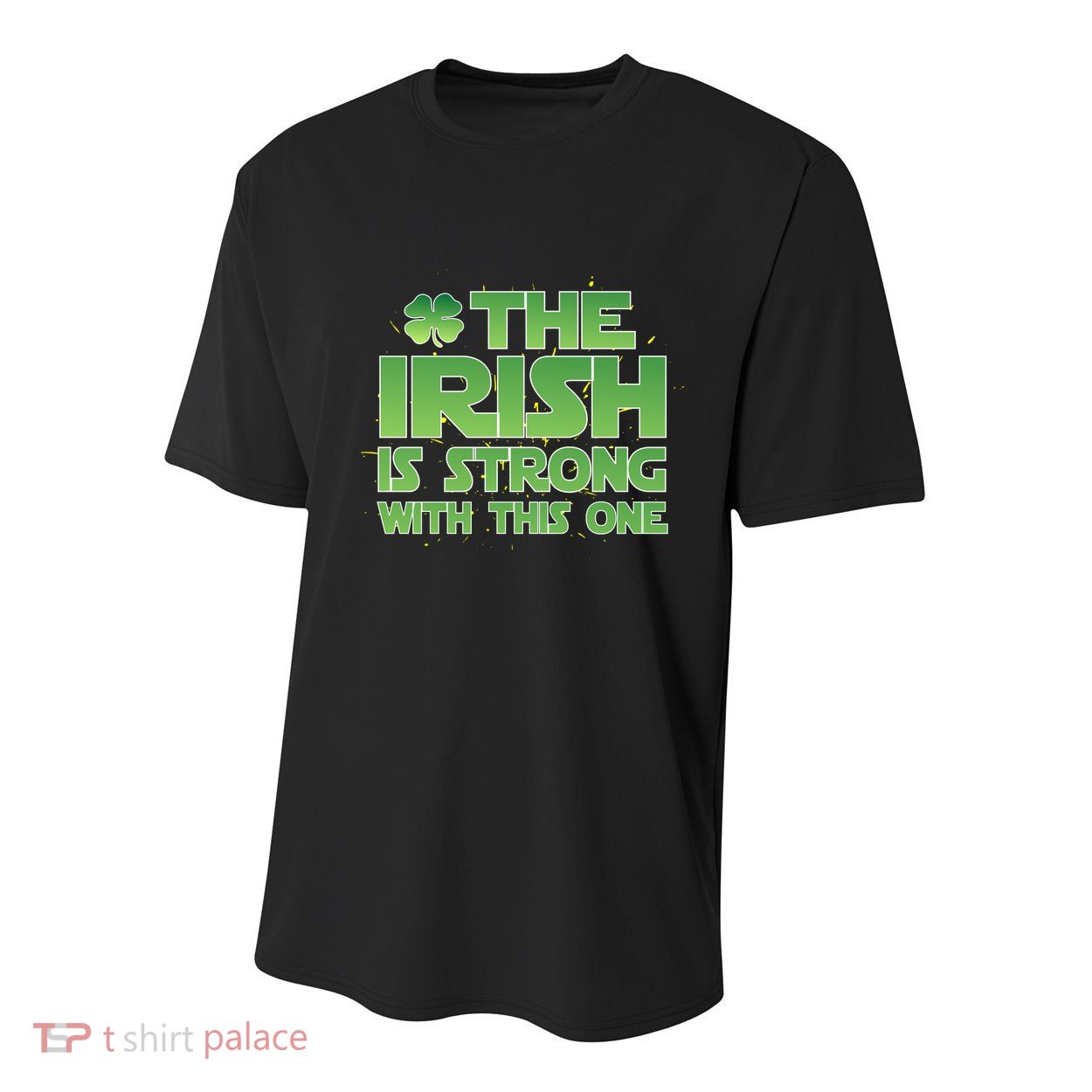 The Irish Is Strong With This One Youth Performance Sprint T-Shirt