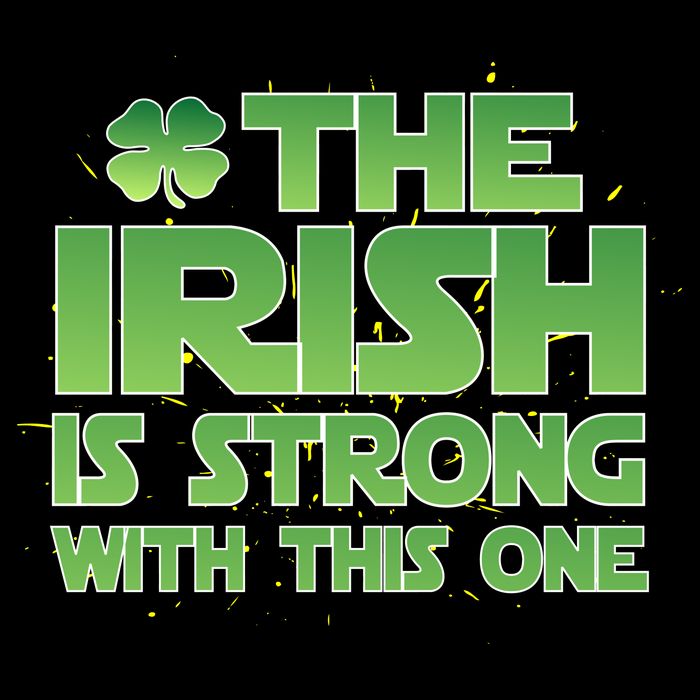 The Irish Is Strong With This One Womens Tank Top
