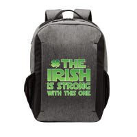 The Irish Is Strong With This One Vector Backpack