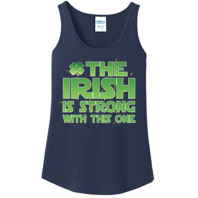 The Irish Is Strong With This One Ladies Essential Tank