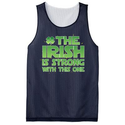 The Irish Is Strong With This One Mesh Reversible Basketball Jersey Tank