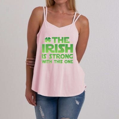 The Irish Is Strong With This One Women's Strappy Tank