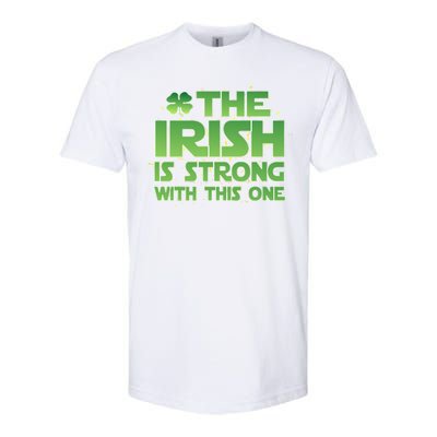 The Irish Is Strong With This One Softstyle CVC T-Shirt