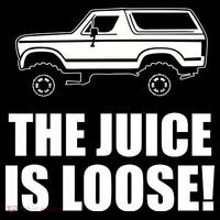 The Juice is Loose White Bronco Funny Sustainable Beanie