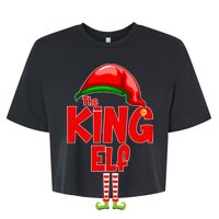 The King Elf Christmas Bella+Canvas Jersey Crop Tee