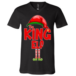 The King Elf Christmas V-Neck T-Shirt