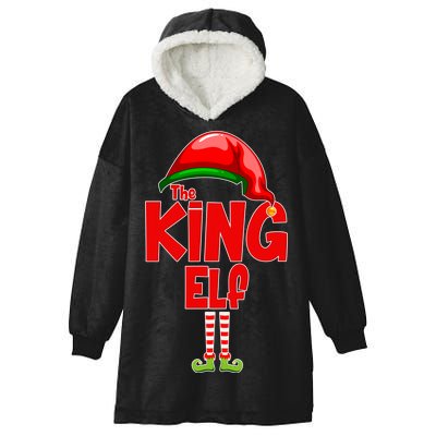 The King Elf Christmas Hooded Wearable Blanket