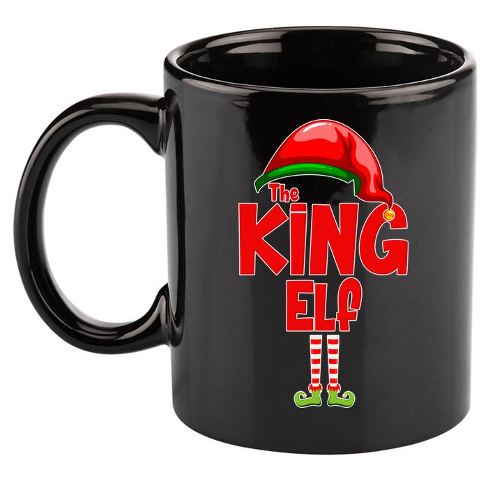 The King Elf Christmas 11oz C Handle Ceramic Mug