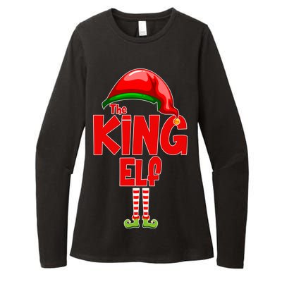 The King Elf Christmas Womens CVC Long Sleeve Shirt