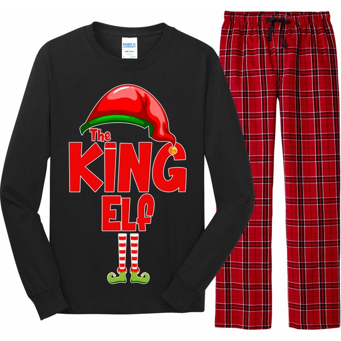 The King Elf Christmas Long Sleeve Pajama Set