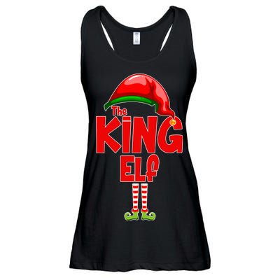 The King Elf Christmas Ladies Essential Flowy Tank