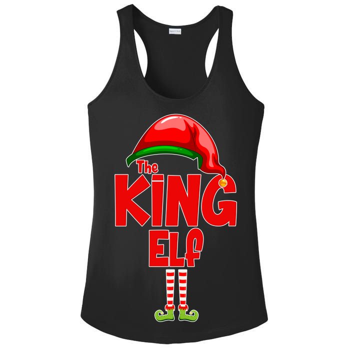 The King Elf Christmas Ladies PosiCharge Competitor Racerback Tank