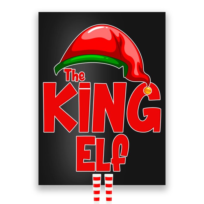 The King Elf Christmas Poster