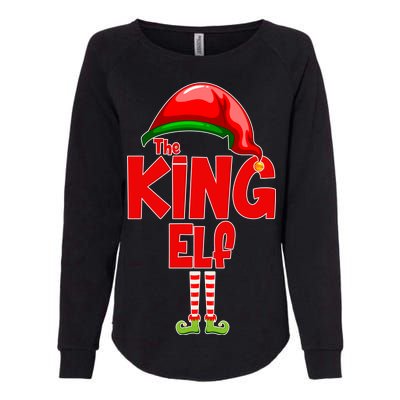 The King Elf Christmas Womens California Wash Sweatshirt