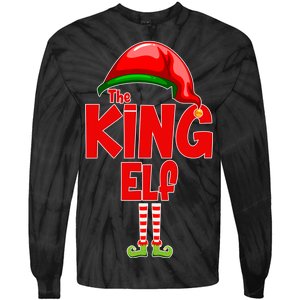 The King Elf Christmas Tie-Dye Long Sleeve Shirt