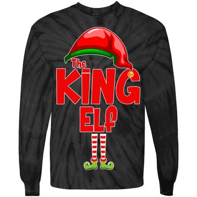 The King Elf Christmas Tie-Dye Long Sleeve Shirt