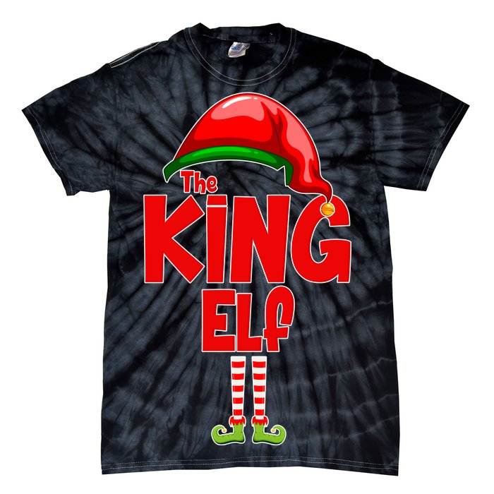 The King Elf Christmas Tie-Dye T-Shirt