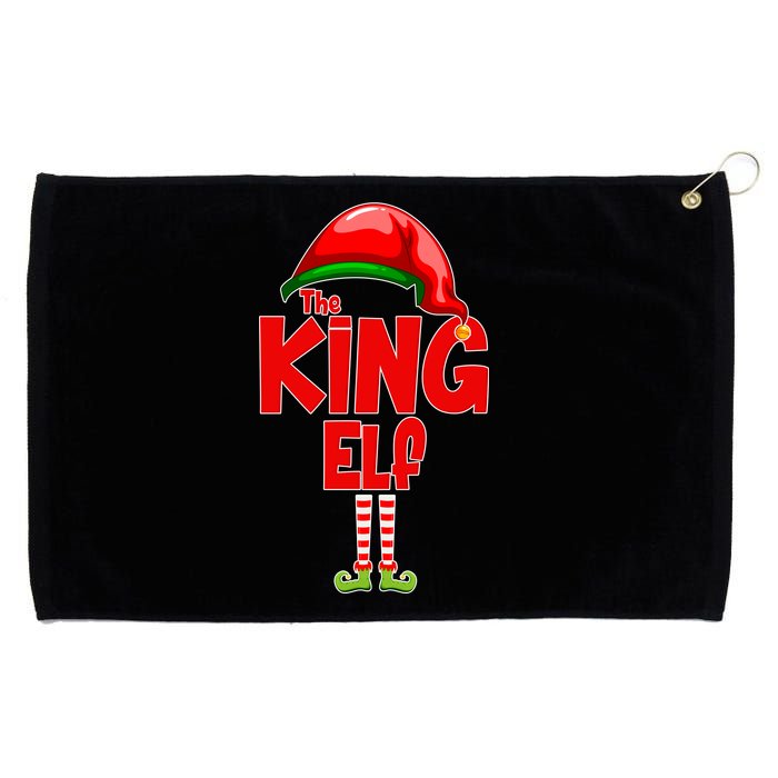 The King Elf Christmas Grommeted Golf Towel