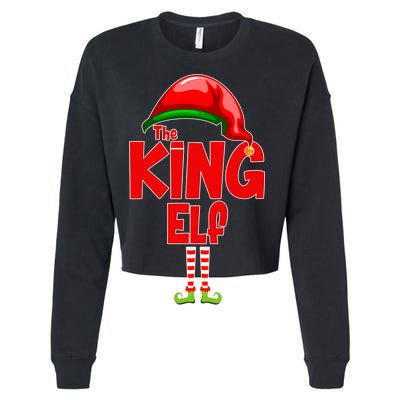 The King Elf Christmas Cropped Pullover Crew