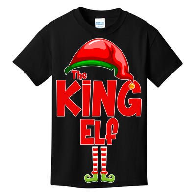 The King Elf Christmas Kids T-Shirt