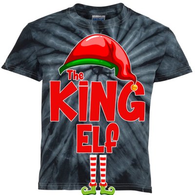 The King Elf Christmas Kids Tie-Dye T-Shirt