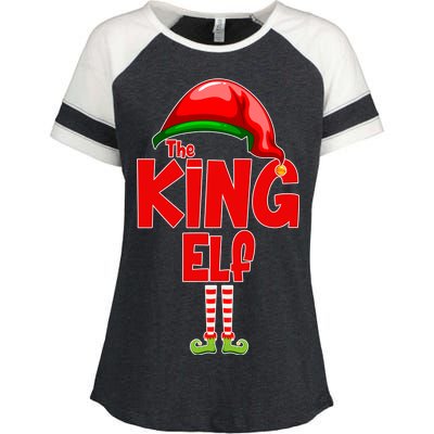 The King Elf Christmas Enza Ladies Jersey Colorblock Tee