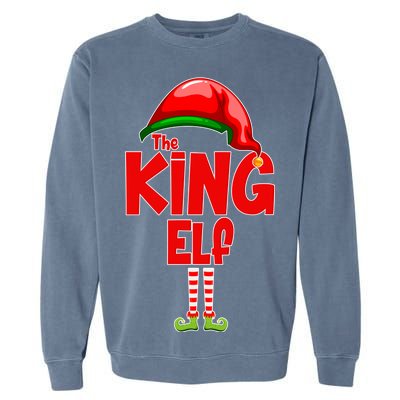 The King Elf Christmas Garment-Dyed Sweatshirt